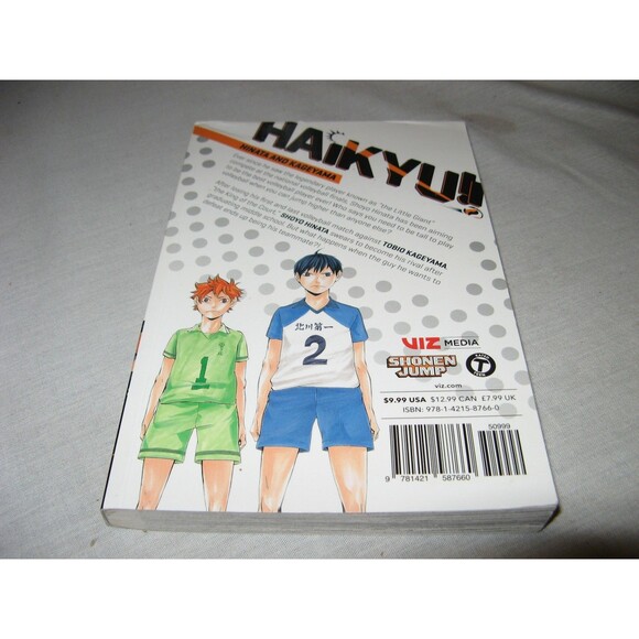 Haikyu!! Vol. 1 Hinata and Kageyama by Haruichi Furudate (English) Paperback - Picture 3 of 4